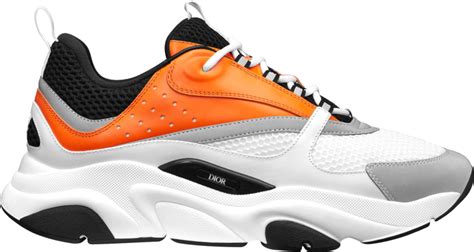 dior sneakers orange